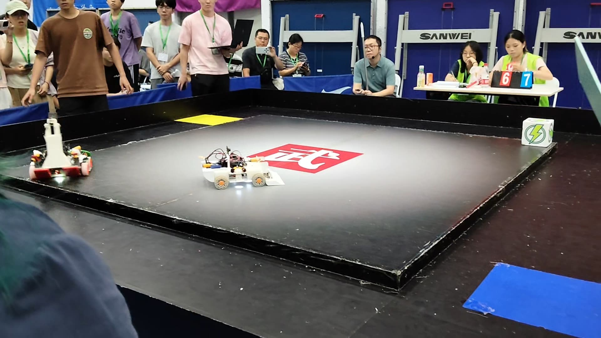 25年robocup擂台比赛现场